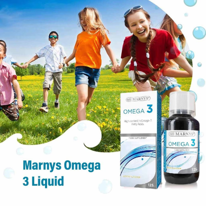 Marnys Omega 3 Syrup 125 ml