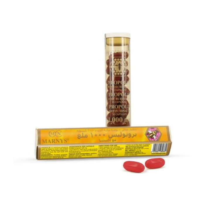 Marnys Propolis 1000 mg With Echinacea 30 Capsules