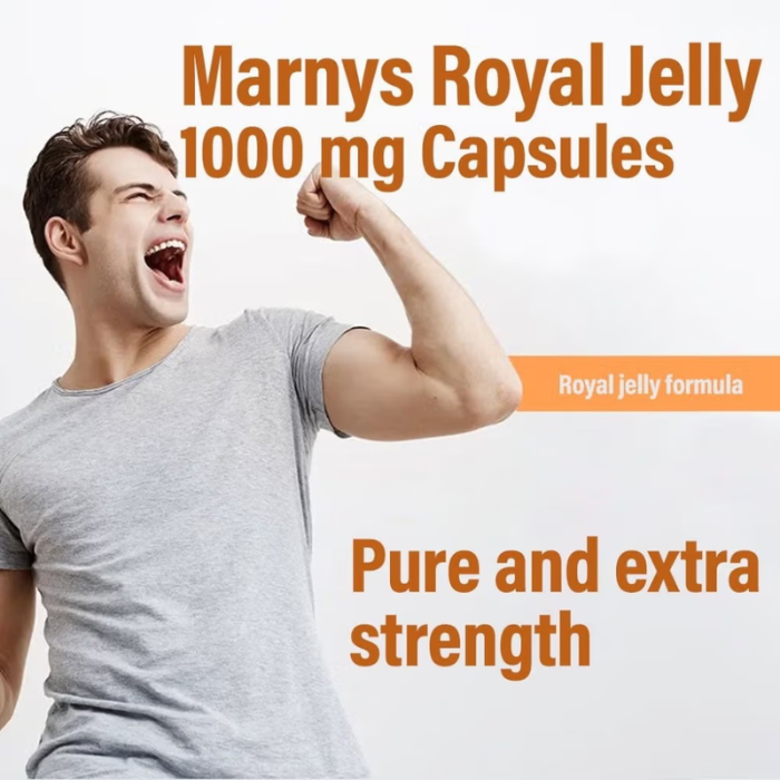 Marnys Royal Jelly 1000 mg 90 Capsules