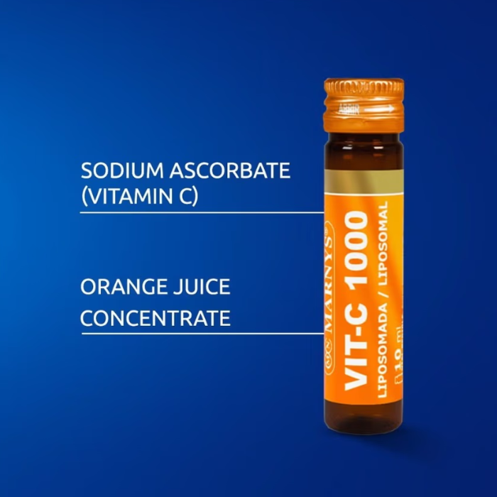 Marnys VIT-C 1000 Liposomal Vials 20's