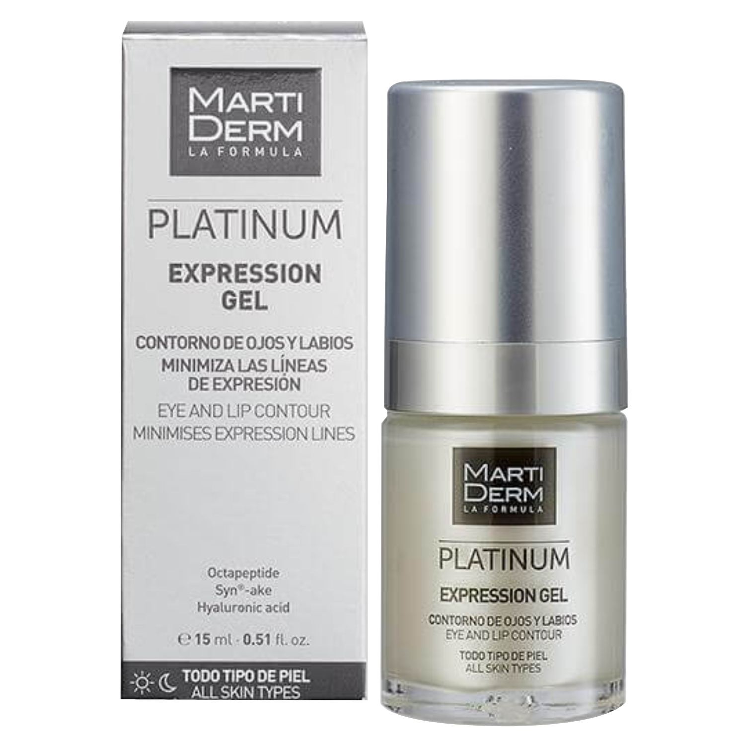 Martiderm Platinum Eye & Lip Contour Expression Gel 15ml