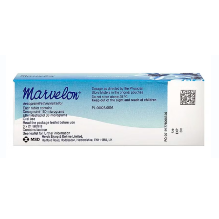 Marvelon Tablets 21's