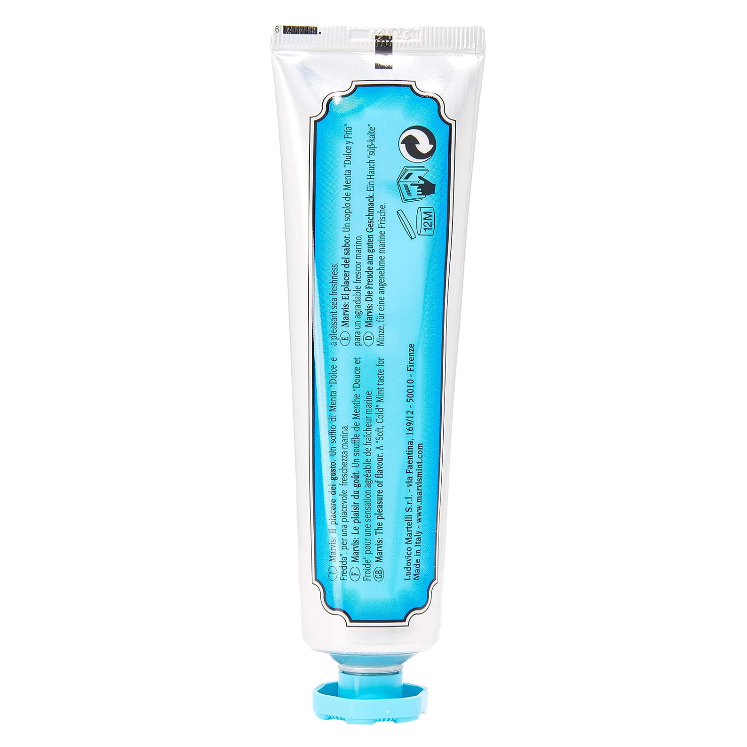 Marvis Aquatic Mint Toothpaste 75ml