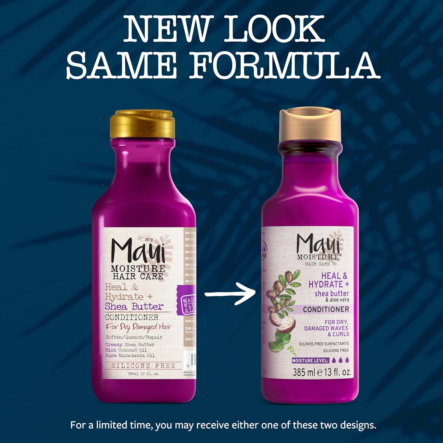 Maui Moisture  Revive & Hydrate  Shea Butter Conditioner 13 oz