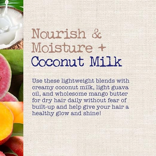 Maui Moisture  Nourish & Moist  Coconut Milk Shampoo 13 oz