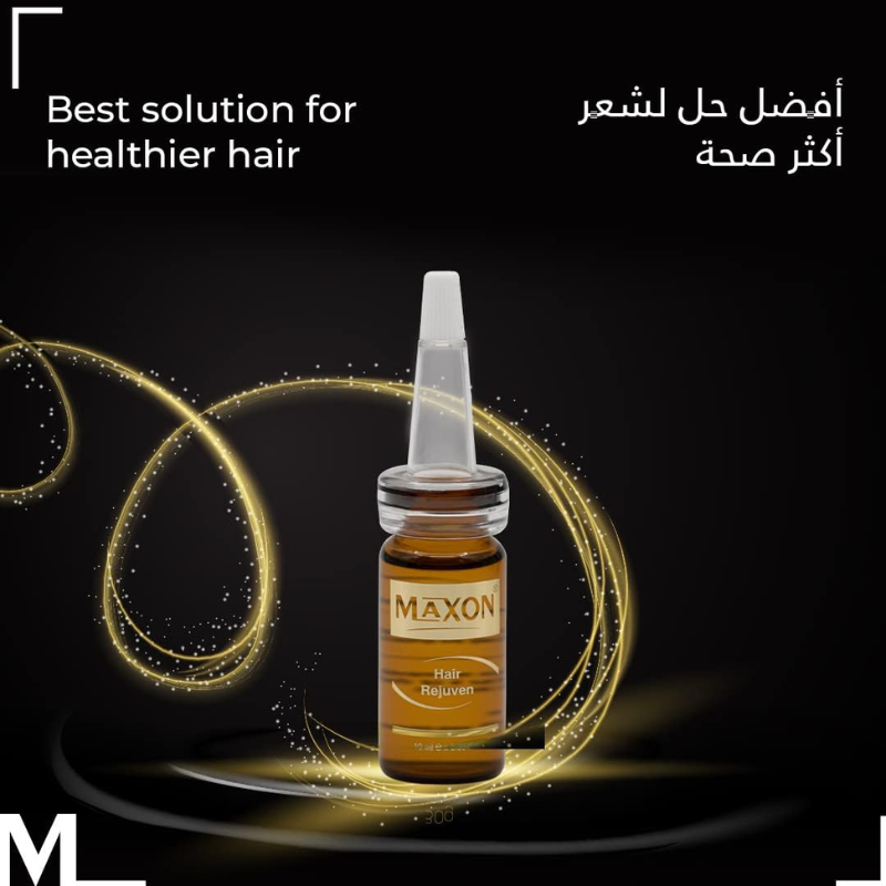 Max-On Hair Rejuven Ampoules 10mlx15's