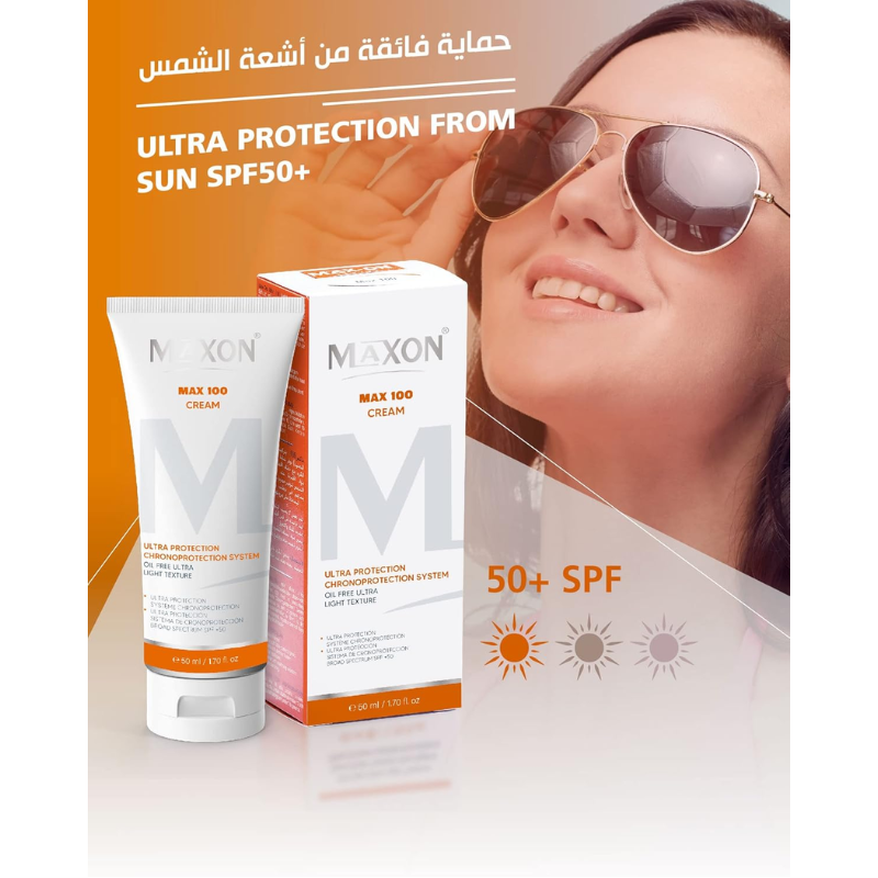 Max-On Max 100 Sun Cream 50ml