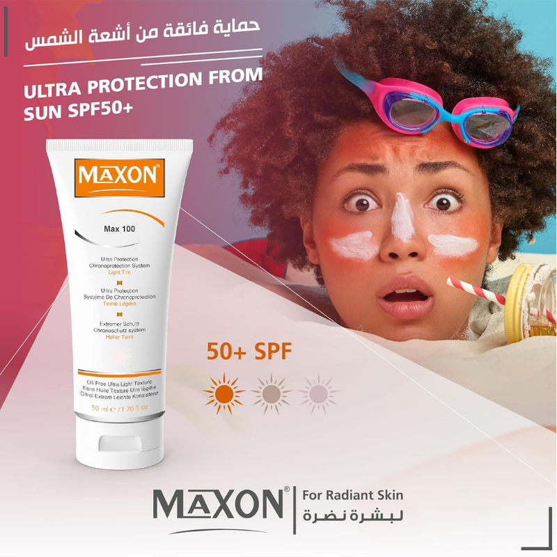 Max-On Max 100 Sun Cream 50ml