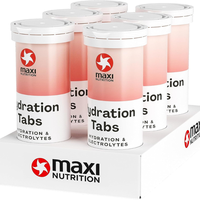 Maxi Nutrition Hydration Tabs Pink Grapefruit 40G -6s