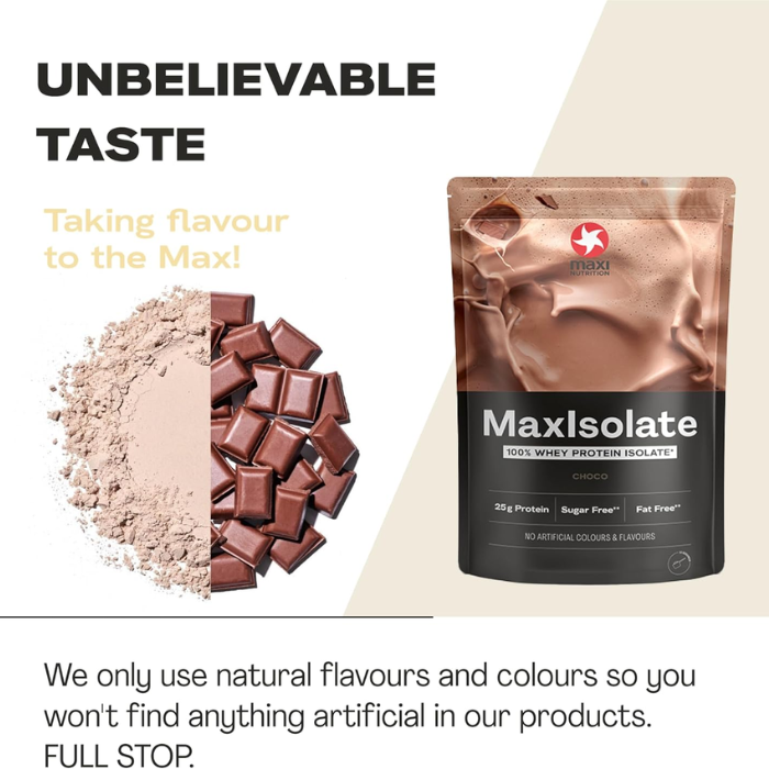 Maxi Nutrition MaxIsolate Whey Protein Choco 1000g
