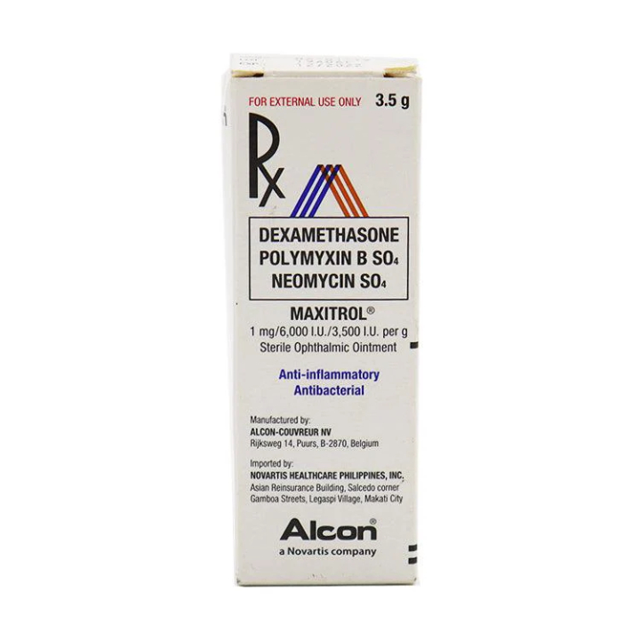 MAXITROL EYE OINTMENT 3.5G TUBE