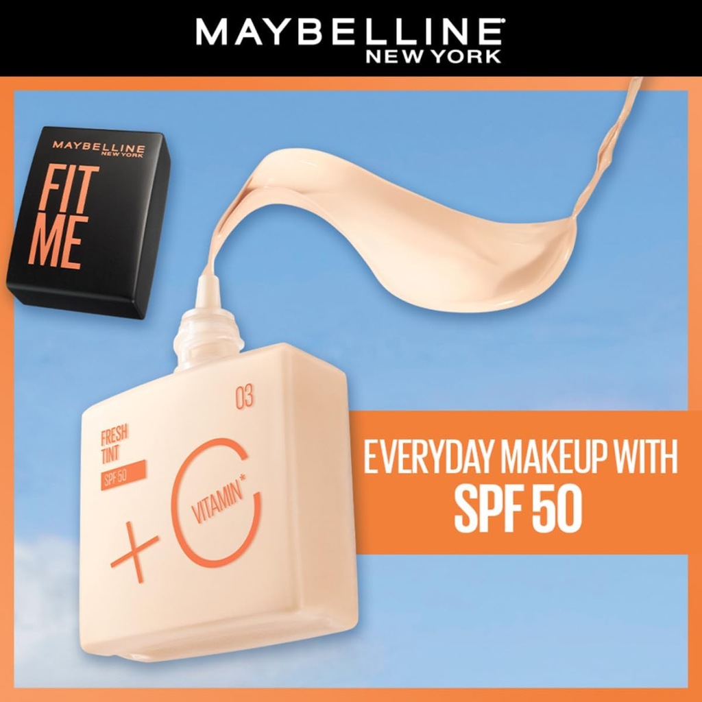 Maybelline New York, Fit Me Fresh Tint (SPF 50) 30ml 03