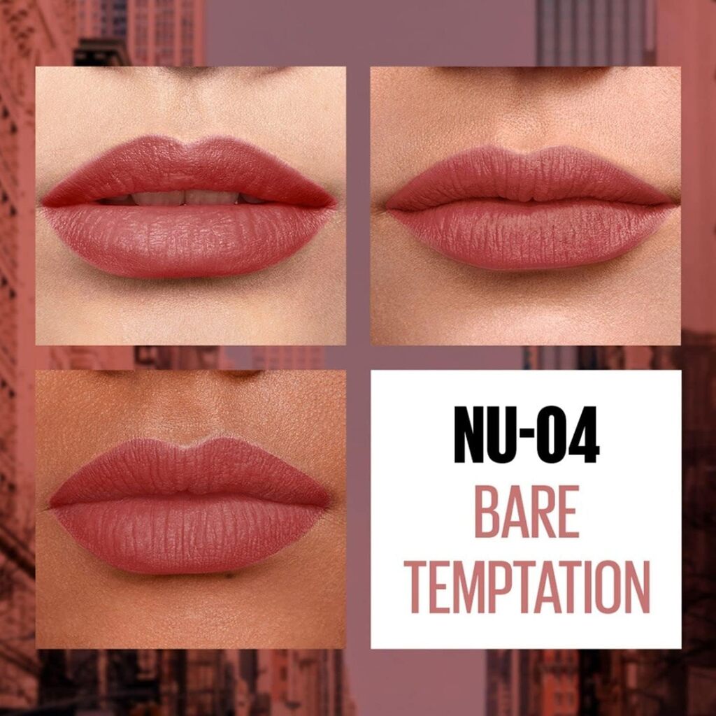 Maybelline New York Sensational Liquid Matte 08 Bare Temptations