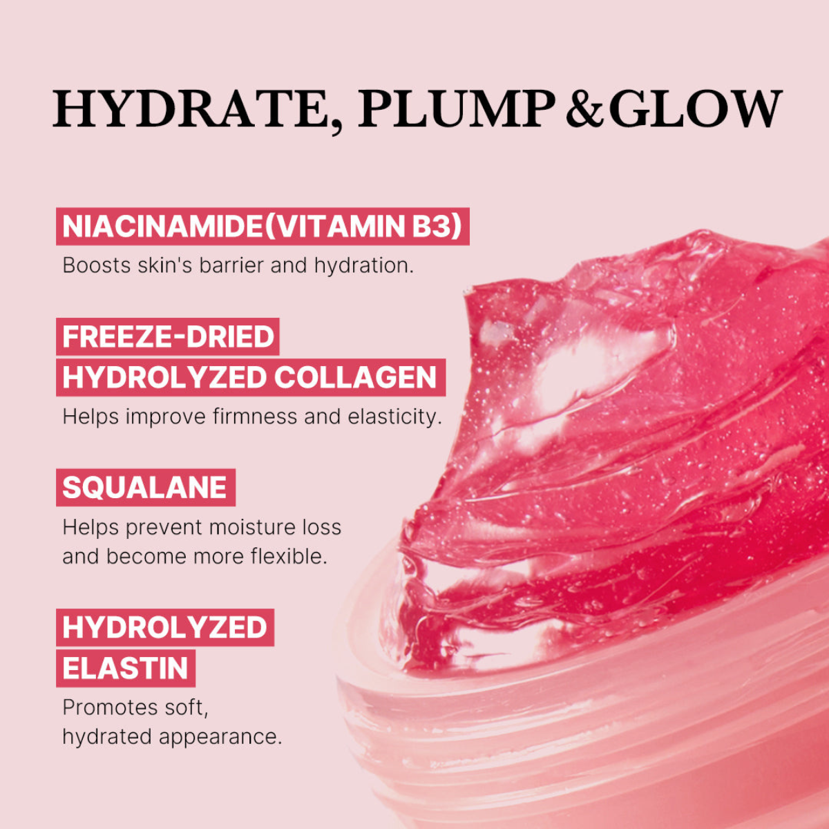 Medicube Collagen Jelly, Niacinamide Firming, Elasticity and Glass Glow Cream, 50ml