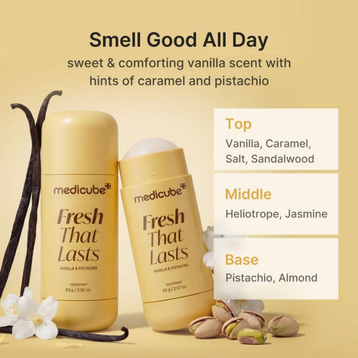 Medicube Fresh That Lasts Vanilla Deodorant 83g
