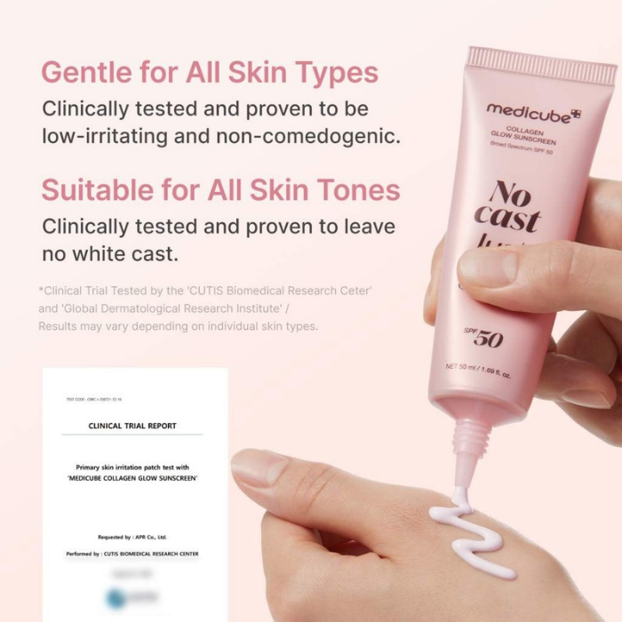 Medicube No Cast Just Glow SPF50+ Sunscreen 50ml