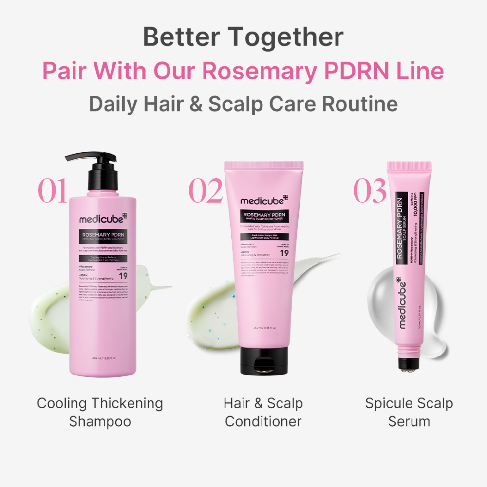 Medicube Rosemary PDRN Cooling Shampoo 400ml