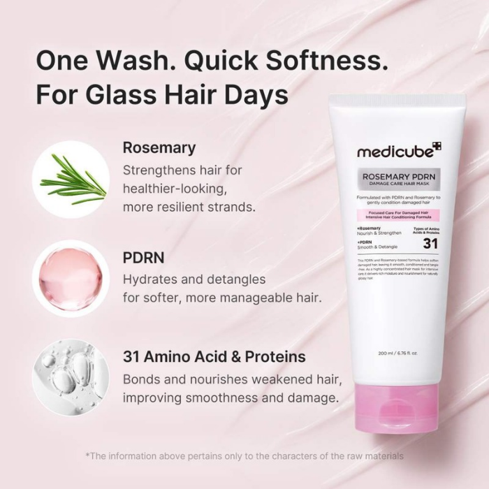 Medicube Rosemary PDRN Damage Care Hair Mask 200 ml