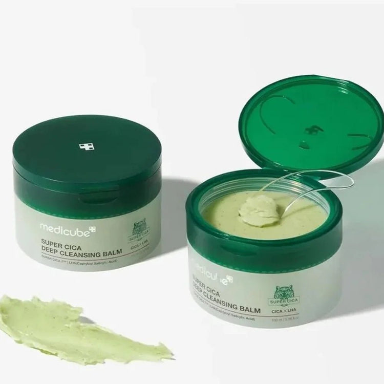 Medicube Super Cica Deep Cleansing Balm, Vegan Makeup Remover and Gentle Deep Cleanser, 100ml