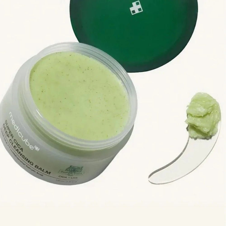 Medicube Super Cica Deep Cleansing Balm, Vegan Makeup Remover and Gentle Deep Cleanser, 100ml