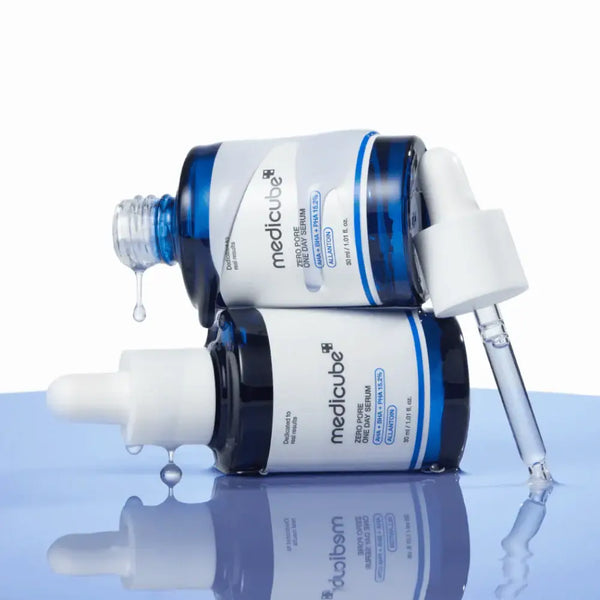 Medicube Zero Pore One Day Serum, AHA BHA PHA Exfoliating for Pore Tightening, 30ml