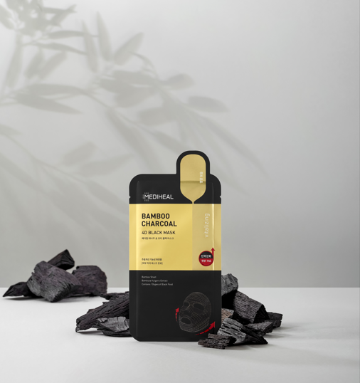 Mediheal Bamboo Charcoal 4D Black Sheet Mask