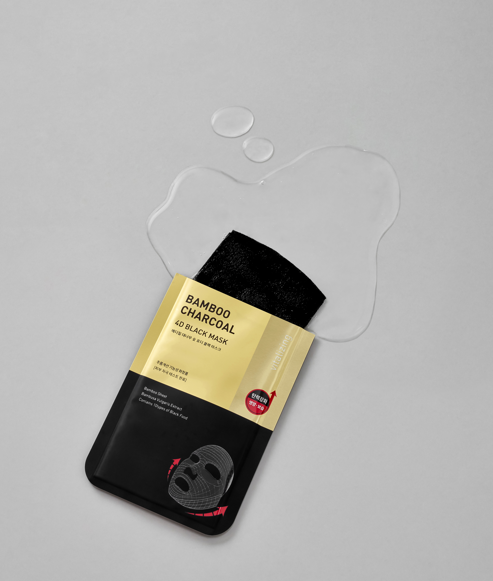 Mediheal Bamboo Charcoal 4D Black Sheet Mask