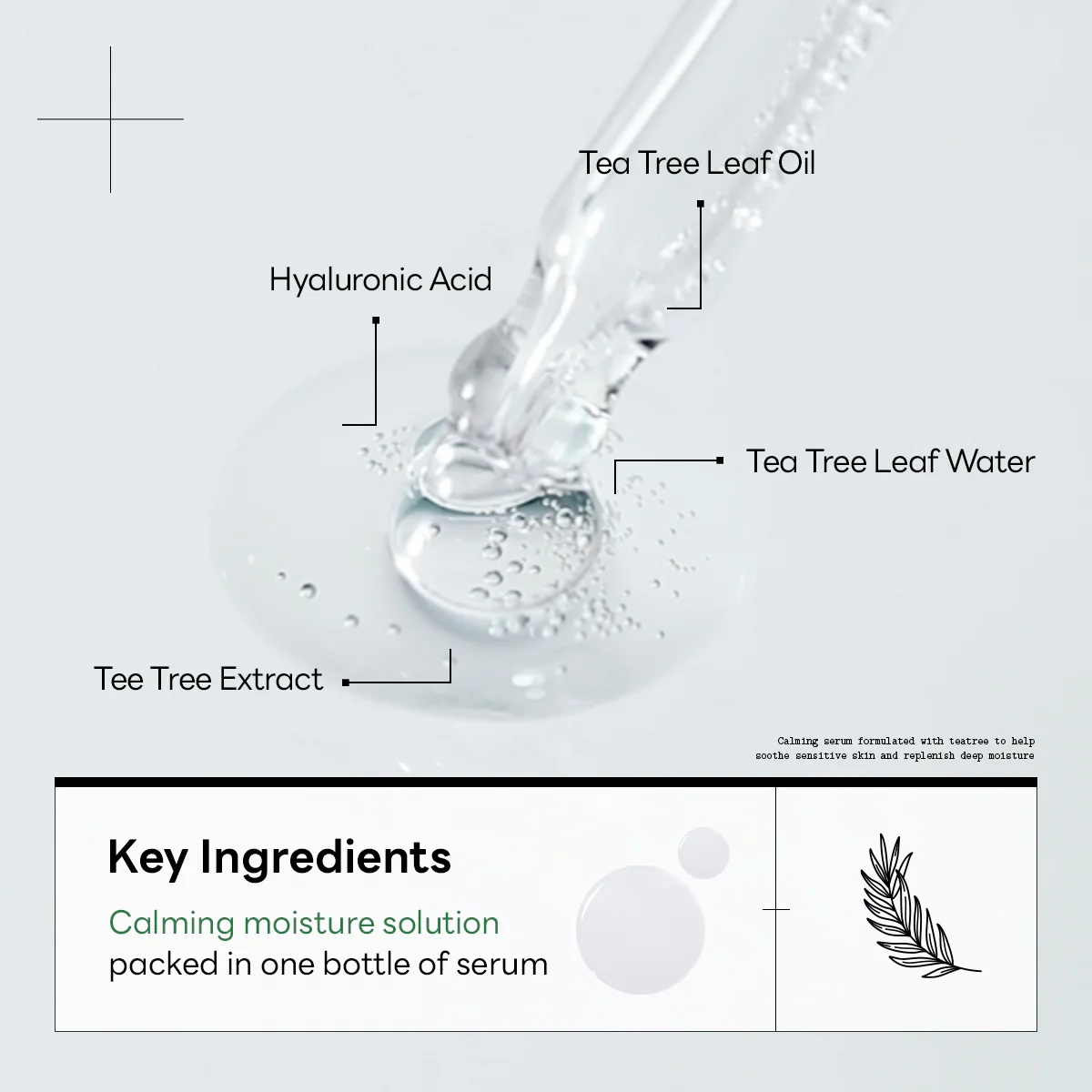Mediheal Teatree Calming Hydra, Refreshing, Lightweight Hydrating Serum - 40ml