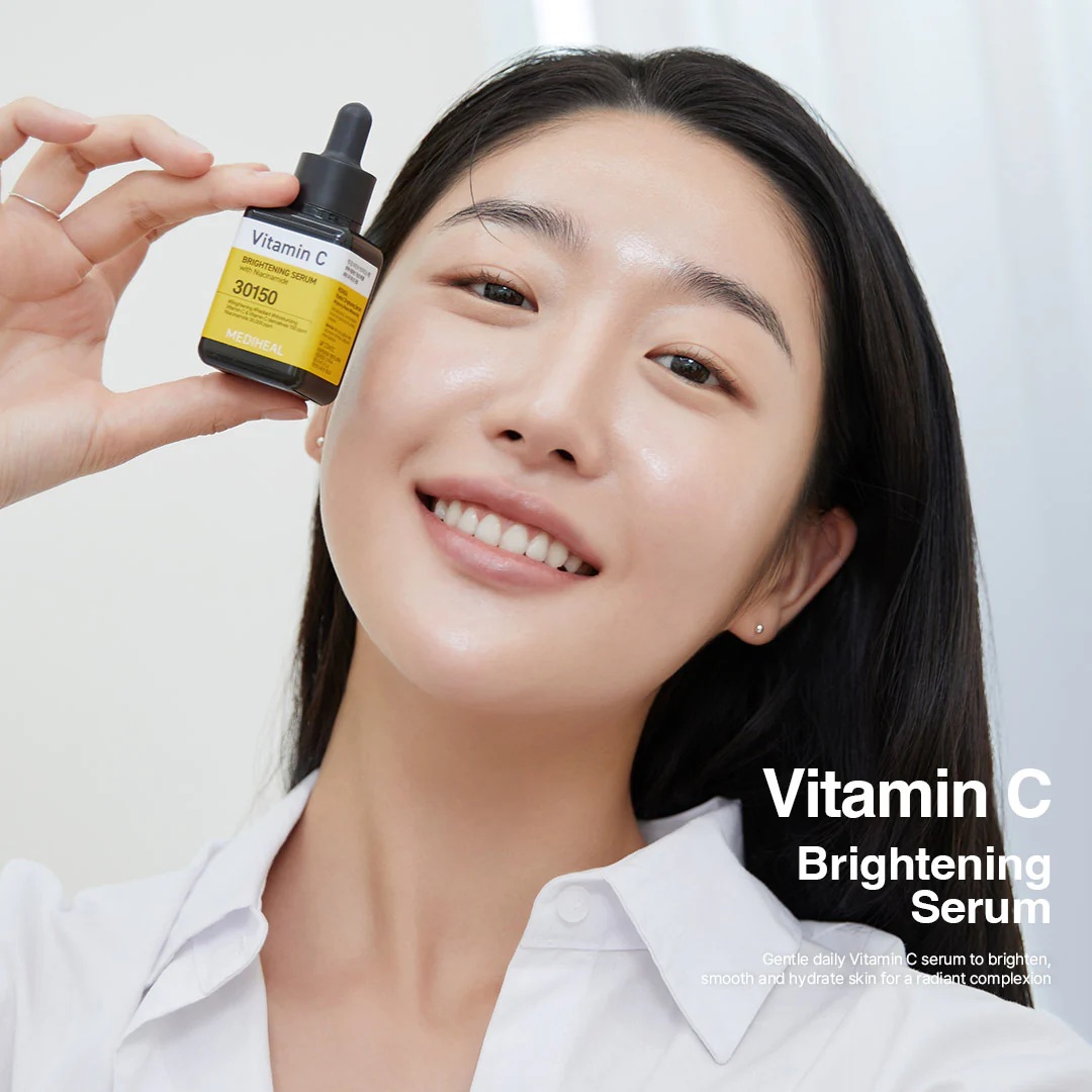 Mediheal Vitamin C Brightening, Gentle Daily Serum for Radiant, Smooth and Hydrated Skin - 40ml