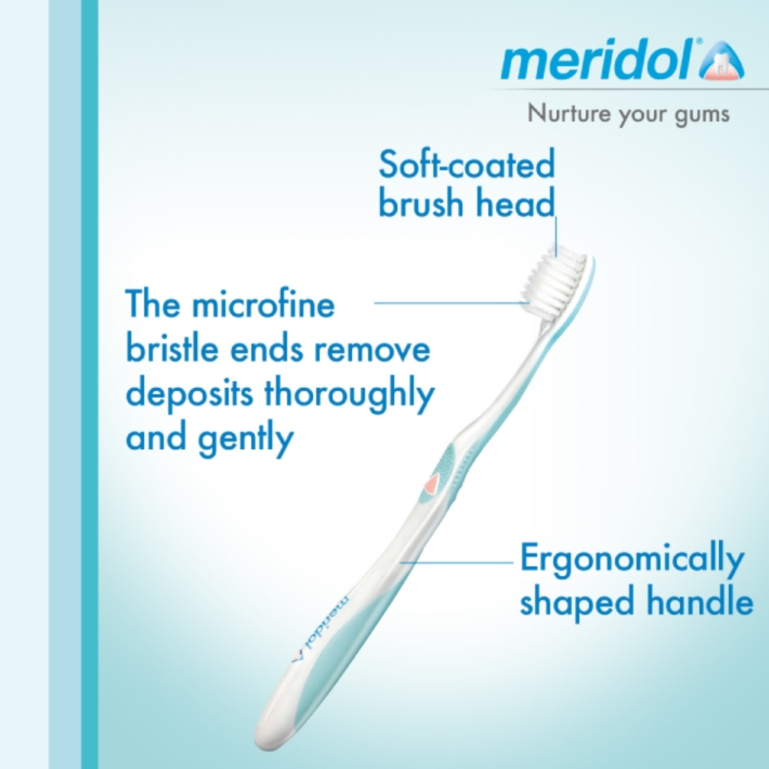 Meridol Tooth Brush Single Medium Soft
