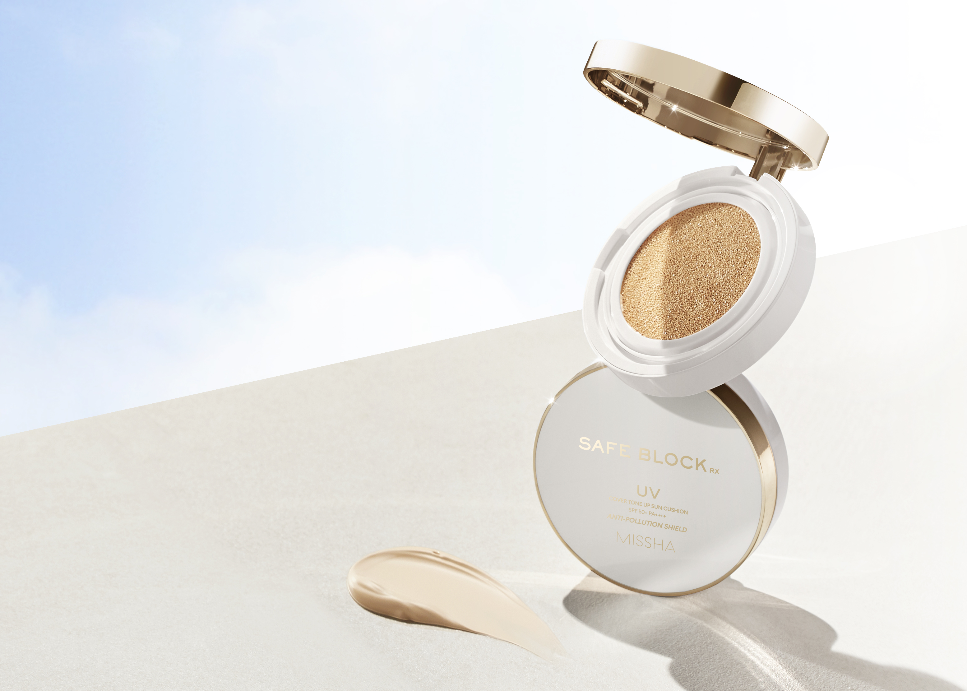 Missha Safe Block Rx Cover Tone Up Sun Cushion (SPF50+/PA++++) 14g