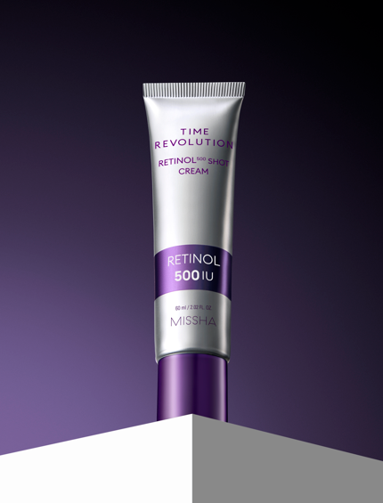 Missha Time Revolution Retinol 500 Shot Cream 60ml