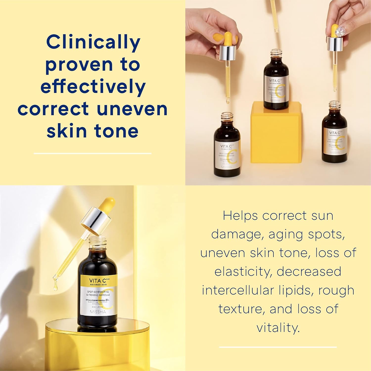 Missha Vita C Plus Spot Correcting & Firming Ampoule 30ml