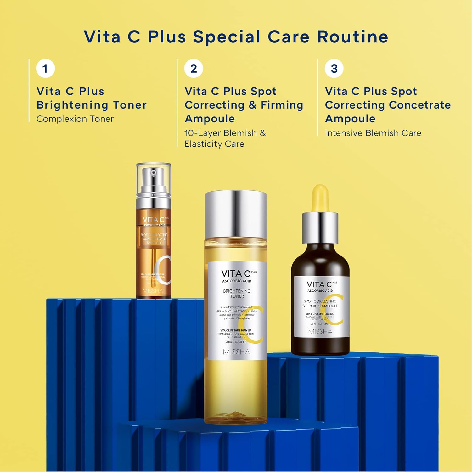 Missha Vita C Plus Spot Correcting & Firming Ampoule 30ml