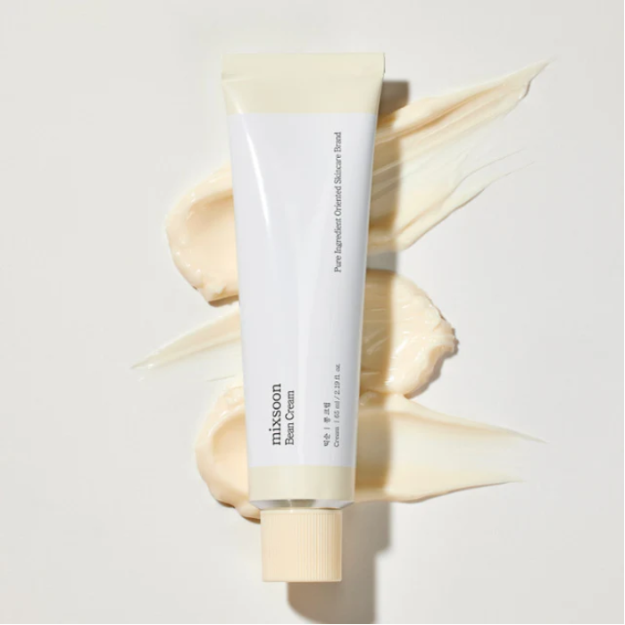 Mixsoon Bean Cream, Fermented Nutrient Moisturizer with Amino Acids for Hydration and All Skin Types - 65ml
