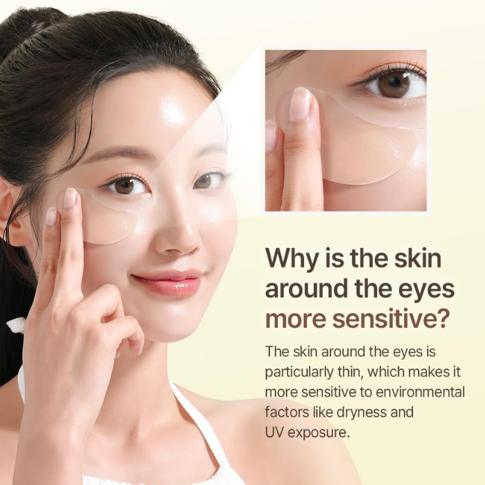 Mixsoon Bean Hydrogel Eye Patch, Hydrating, Brightening and Anti-Wrinkle Peptide Skincare - 84g (30 Pairs)