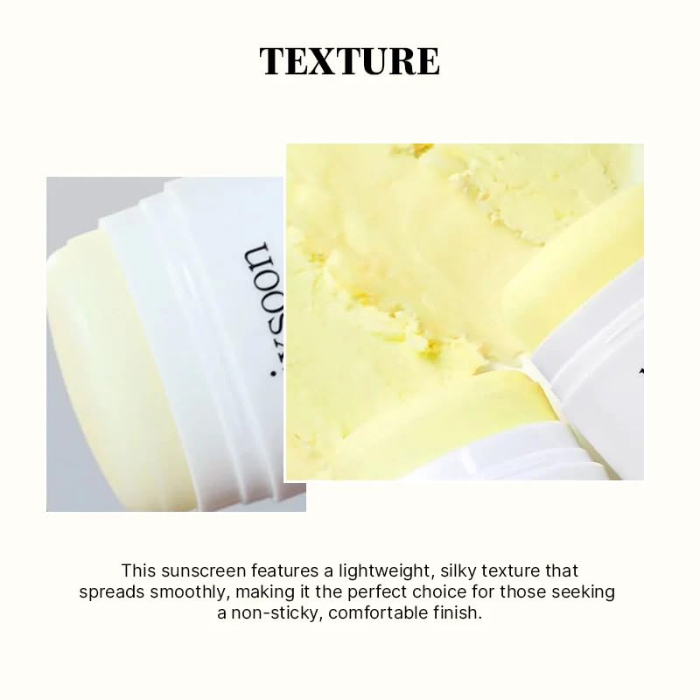 Mixsoon Bean Sun Stick (SPF50) Lightweight Matte Sun Protection with Fermented Plant Extracts - 15g