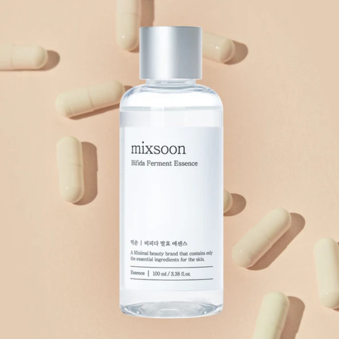 Mixsoon Bifida Ferment Essence Barrier Strengthening, Hydrating, and Elasticity Boosting Essence, 100ml