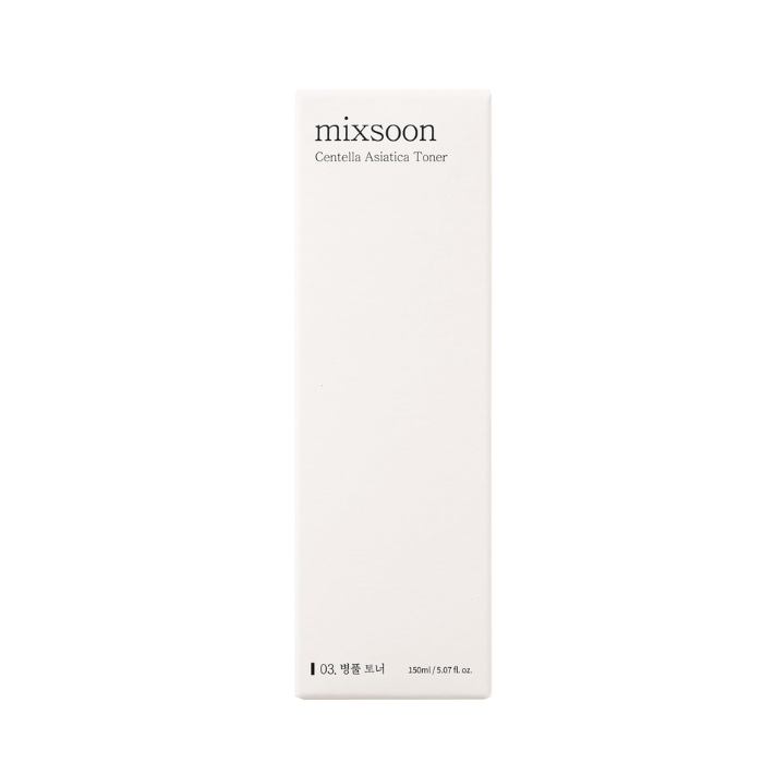 Mixsoon Centella Asiatica, Soothing Hydration Toner for Sensitive, Irritated and Dry Skin, 150ml