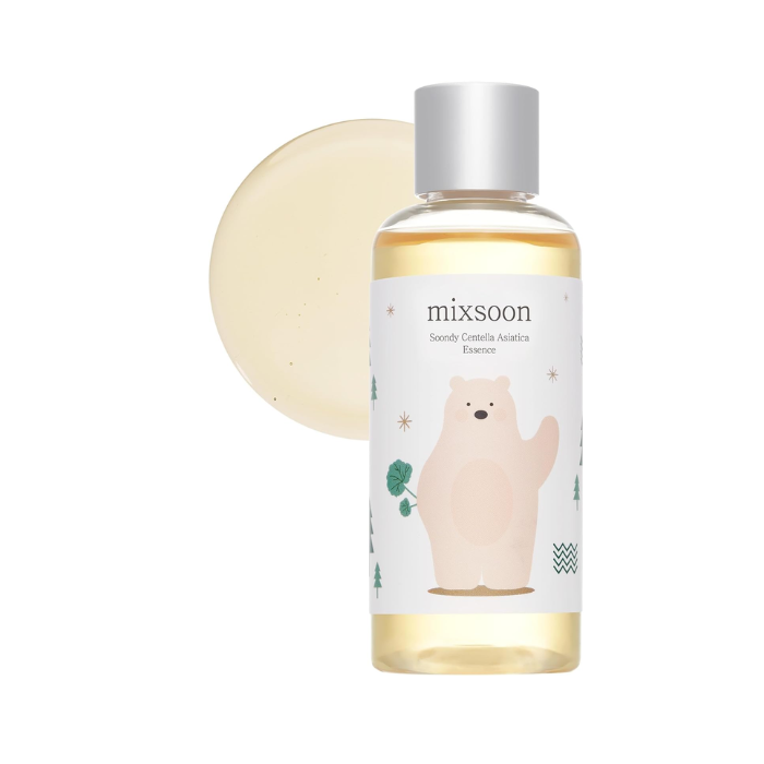 Mixsoon Soondy Centella Asiatica Soothing, Hydrating, and Barrier Strengthening Essence, 100ml