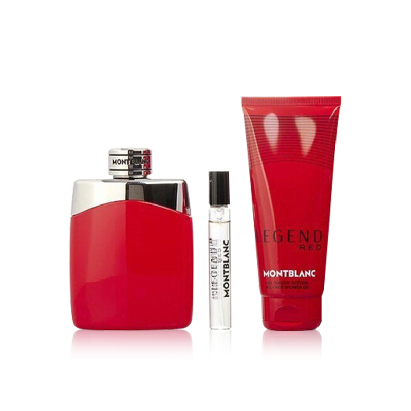 Montblanc Legend Red EDP 7.5, 100ml + Shower Gel Gift Set