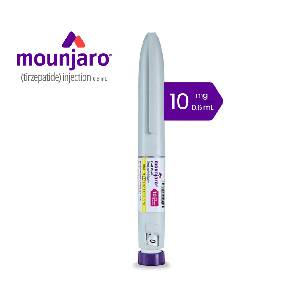 Mounjaro KwikPen 10MG/0.6ML SC Pre-Filled Pen 1s