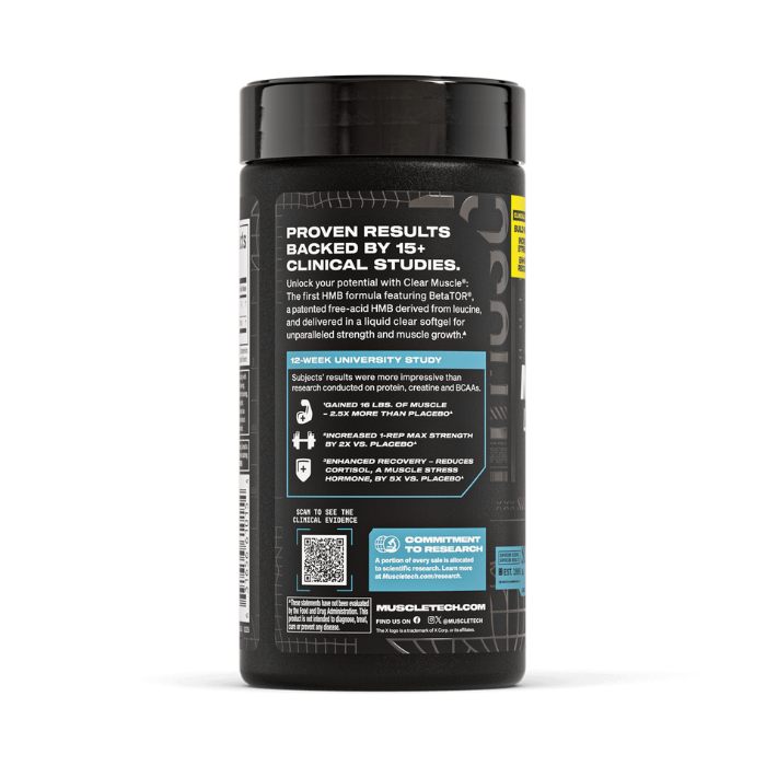 Muscletech Clear Muscle 42 Softgels