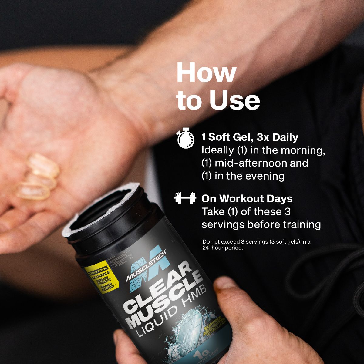 Muscletech Clear Muscle 42 Softgels