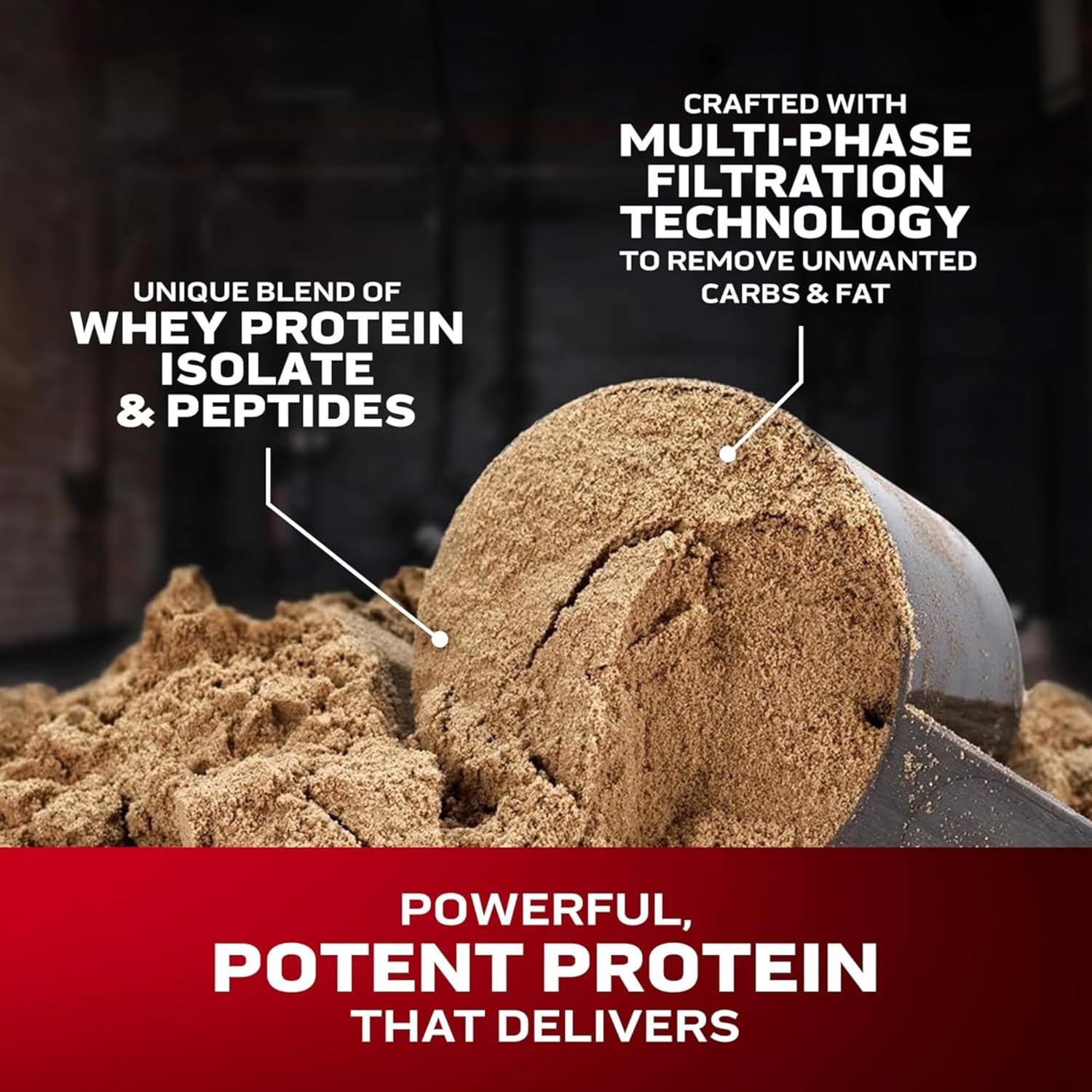 Muscletech Nitro Tech Whey Protein, Vanilla, 10 LB