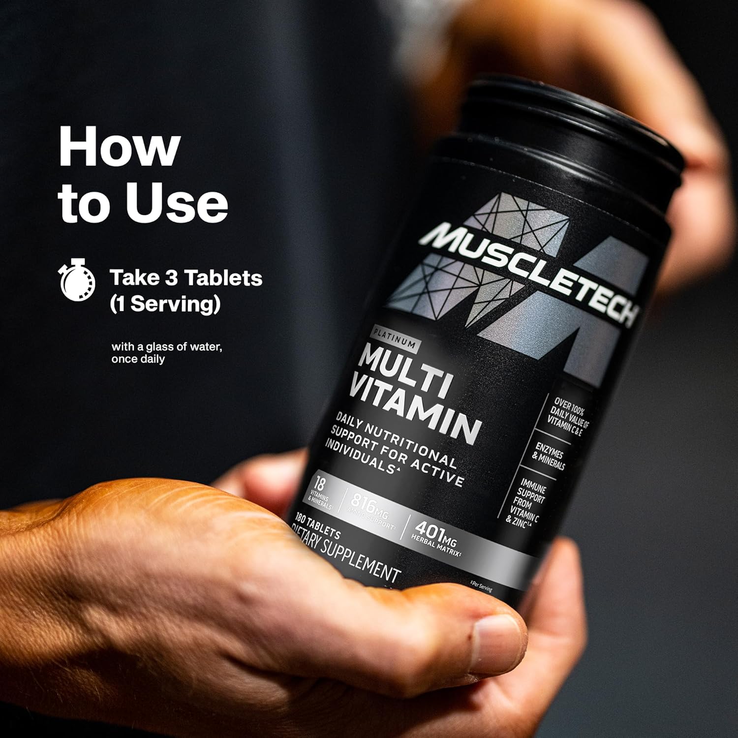 MuscleTech Platinum Multi Vitamin 90 Tablets