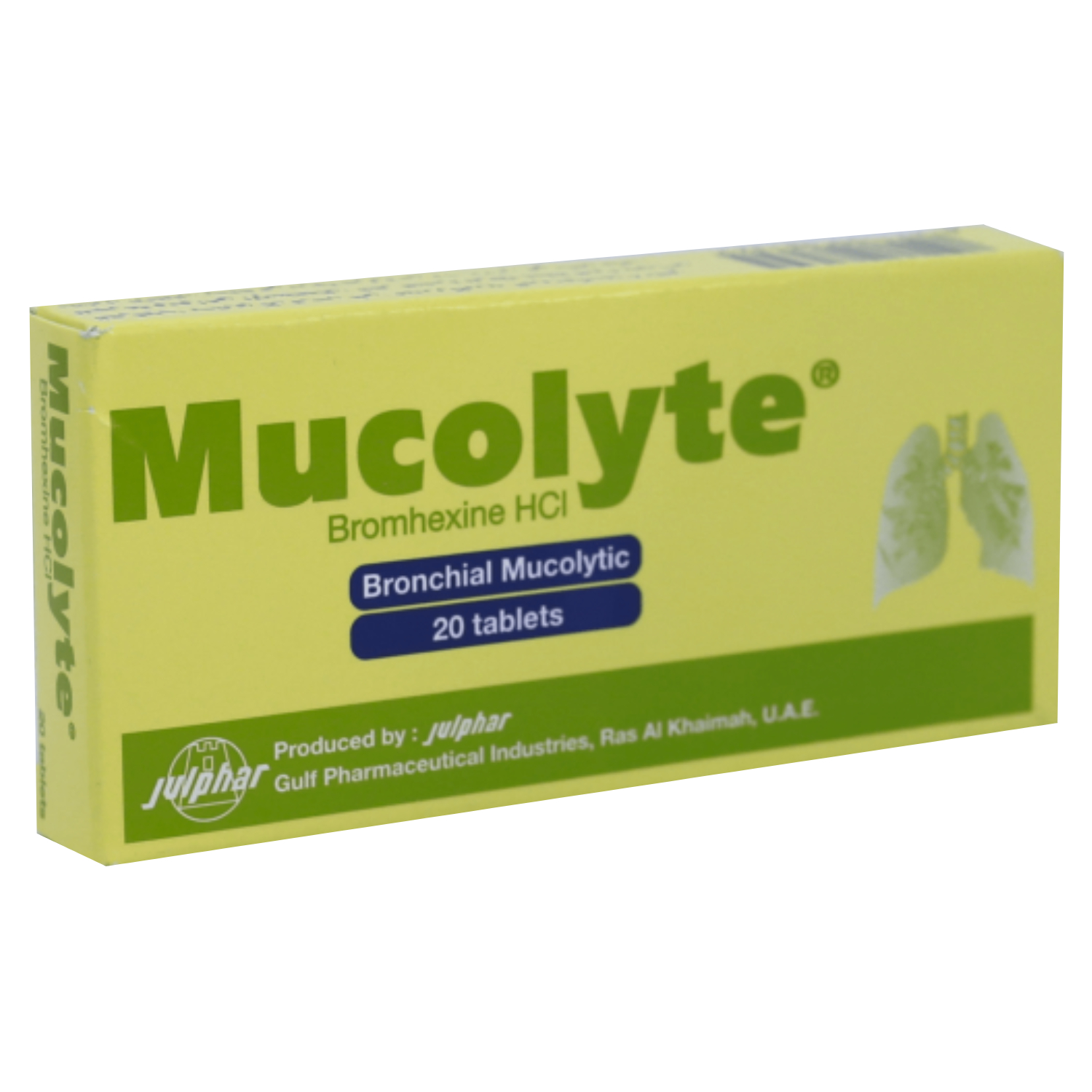Mucolyte 8mg Tab 20s Blister