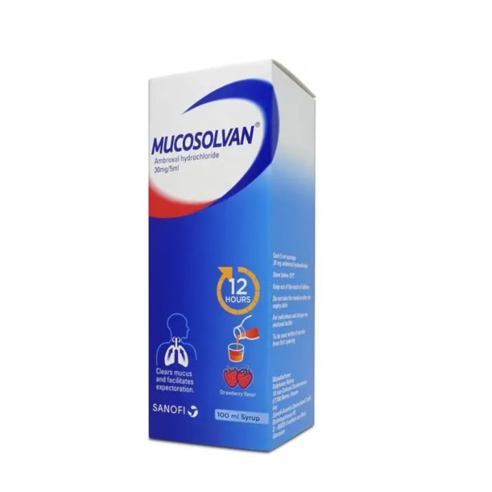 Mucosolvan 30mg / 5ml Syrup 250 ml Sugar Free