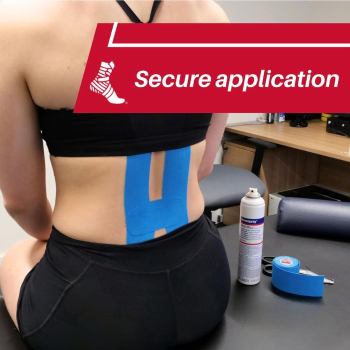 Mueller Kinesiology Tape- Strip Roll Blue