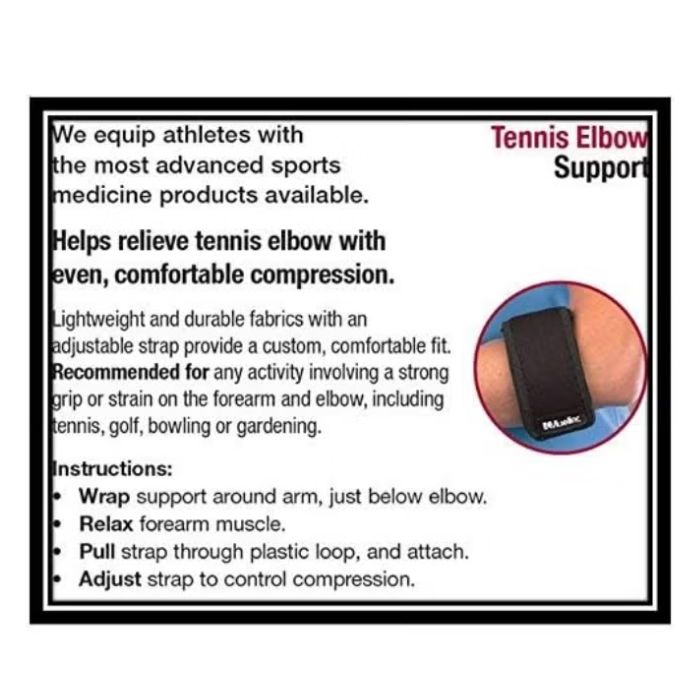 Mueller Tennis Elbow Support Black